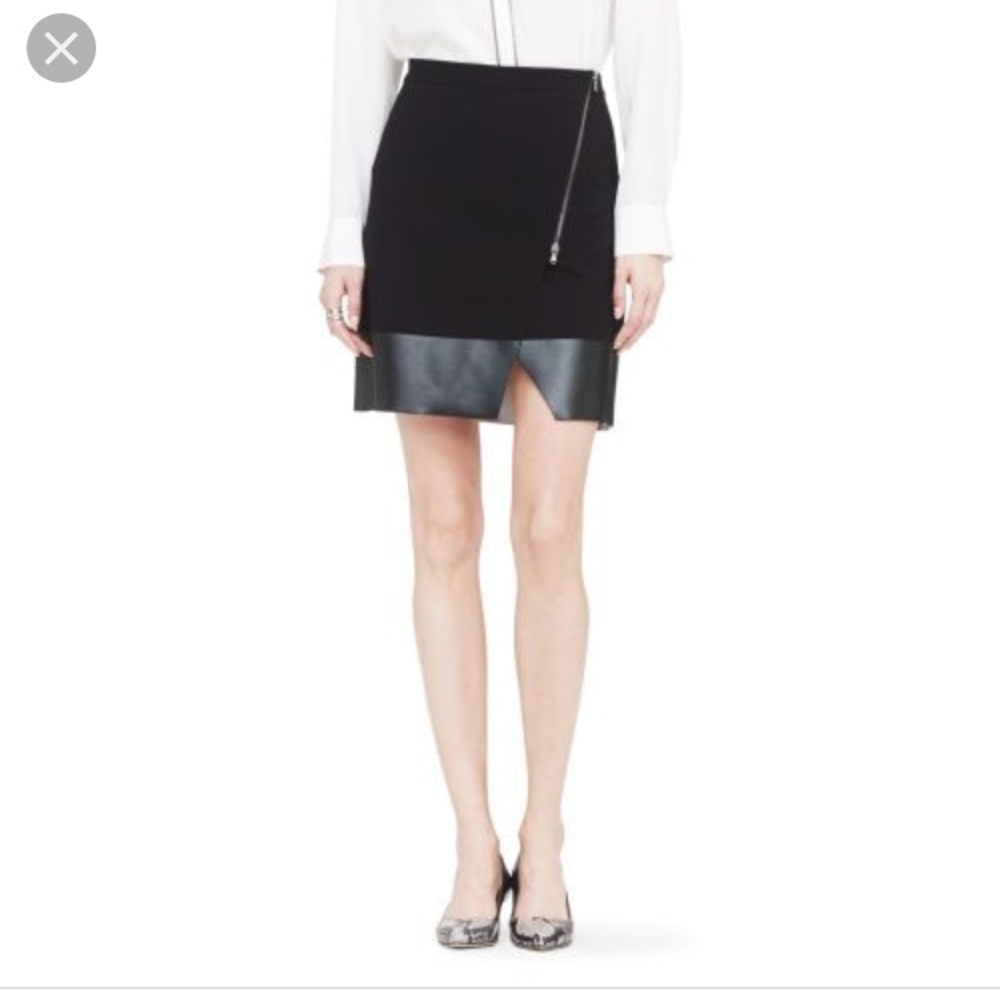 NWOT Club Monaco black skirt